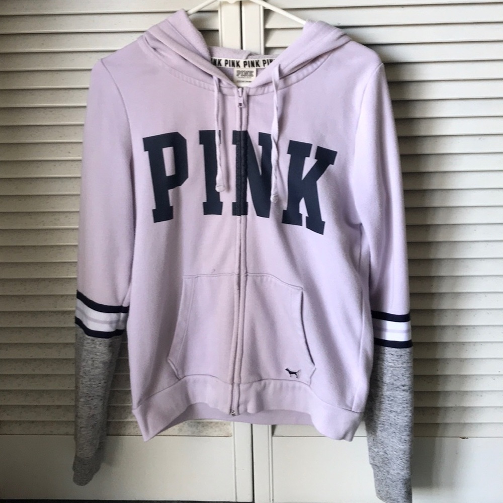 PINK Purple Jacket FULL ZIP